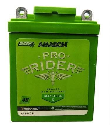 5 LB amaron battery with 4 years warantty for YAMAHA  CRUX-AMARON