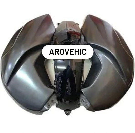 Tank cover -midnight black -set of 3 for YAMAHA  FZ -S-DIKSHA