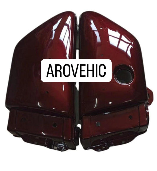 Side panel -wine red for YAMAHA  RX 100-ABK