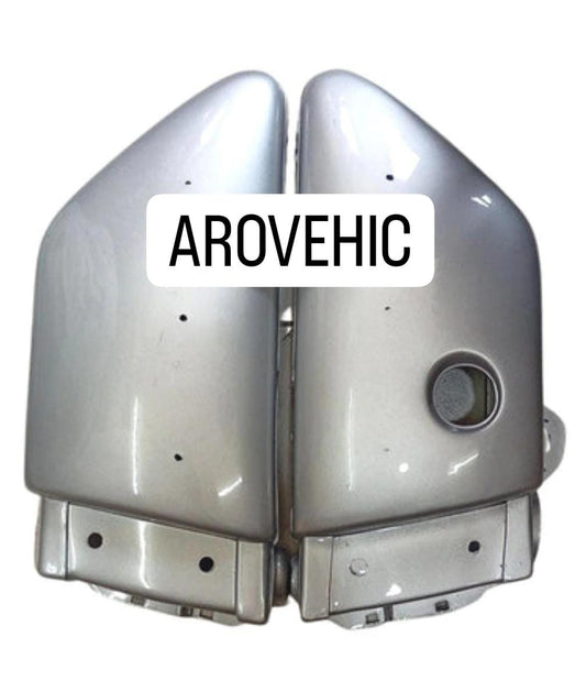 Side panel -silver  for YAMAHA  RX 100-ABK