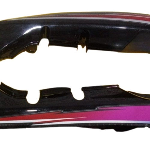 Tail Panel Black With Pink Sticker for Hero Passion Old-Sai Company