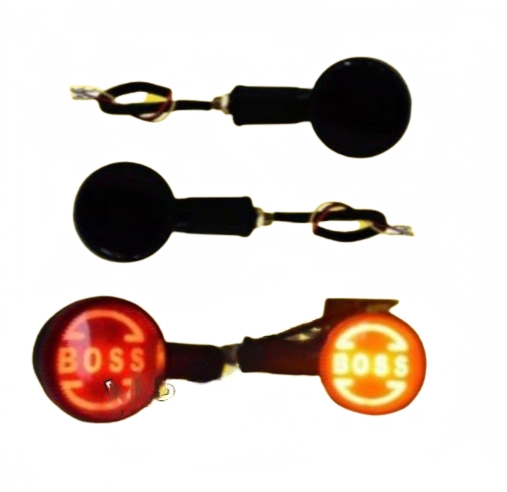 Boss Indicator Set of 2 Piece for ROYAL ENFIELD CLASSIC 350-Swiss
