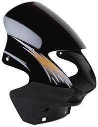 Visor Black Golden Sticker for Hero Passion Old-Sai Company