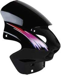 Visor Black Pink Sticker for Hero Passion Old-Sai Company