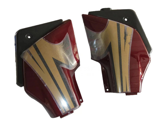 Side Panel Wine Red Colour for Hero Passion Plus New-First Quality 