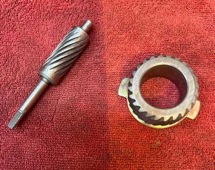 Metal worm set for HONDA DIO OLD-ABK