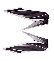 Visor Sticker[Black Grey] for Hero Passion Pro Digital Meter-