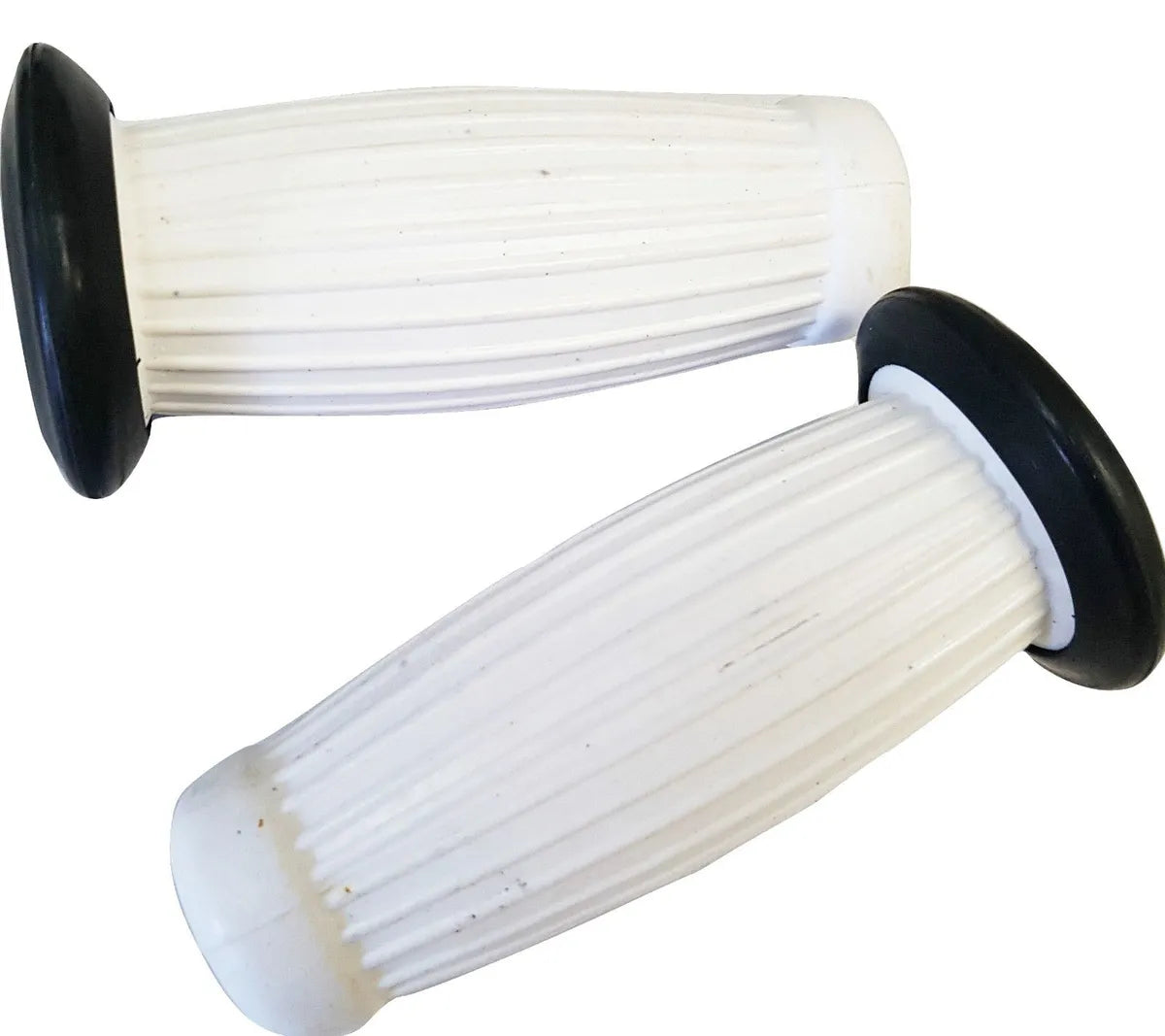 white balloon grip for bajaj chetak-abk