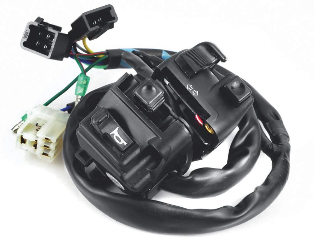 Left Side Switch Assembly for Hero Splendor Old/Plus-First Quality 