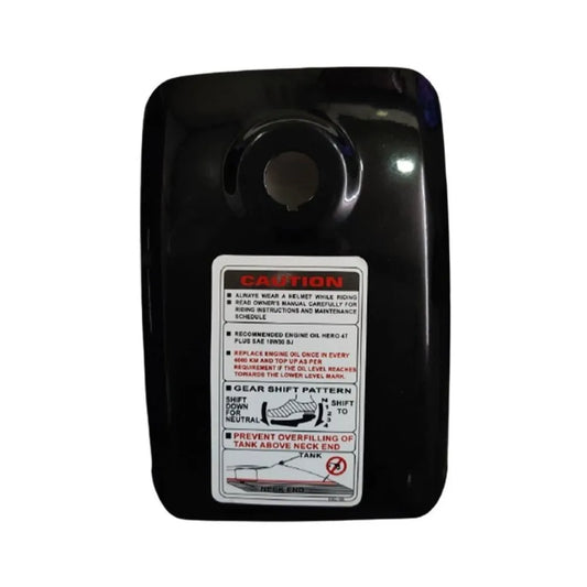 Petrol Tank Black Dhakkan(Cap) for Hero Splendor Old/Plus-