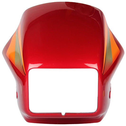 Visor Red Orange Sticker for Hero Splendor Old/Plus-