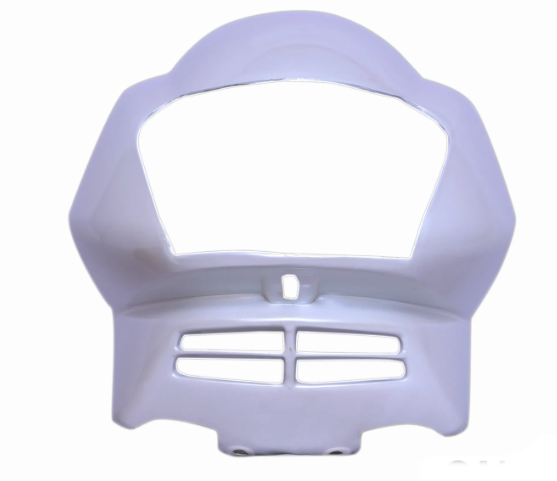 Head Light Visor/mask for Lml Freedom (White)-ABK