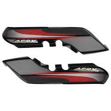 Tail Panel Black Red Sticker for Hero Splendor Pro-First Quality 