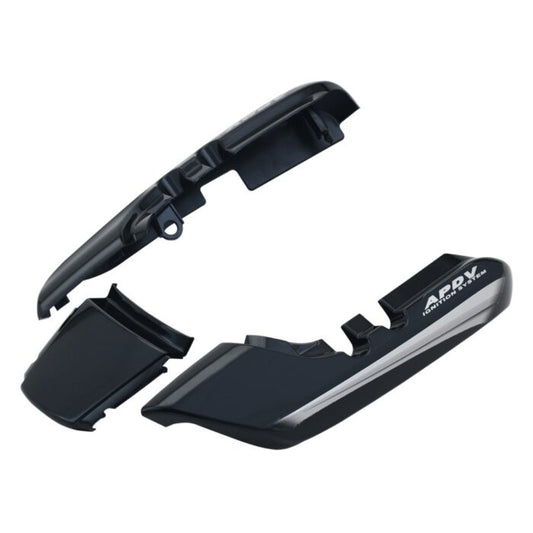 Tail Panel Black Silver Sticker for Hero Splendor Pro-First Quality 