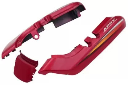 Tail Panel Red Orange Sticke for Hero Splendor Pro-