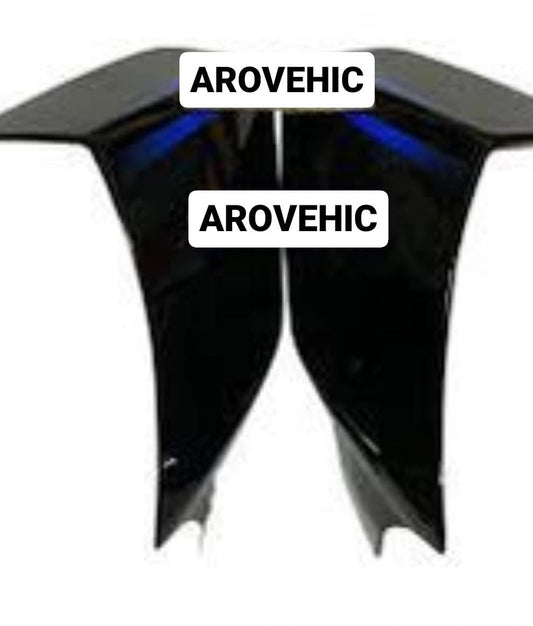 TANK SHEILD WITH BLUE STICKER SET OF 2 for BAJAJ PULSAR 150 OLD-SAI