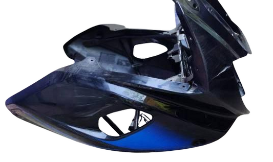 mask black with blue sticker for BAJAJ PULSAR 220-bajaj