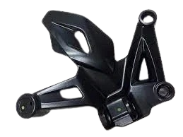 front step holder stain black left side for BAJAJ PULSAR NS 125-bajaj