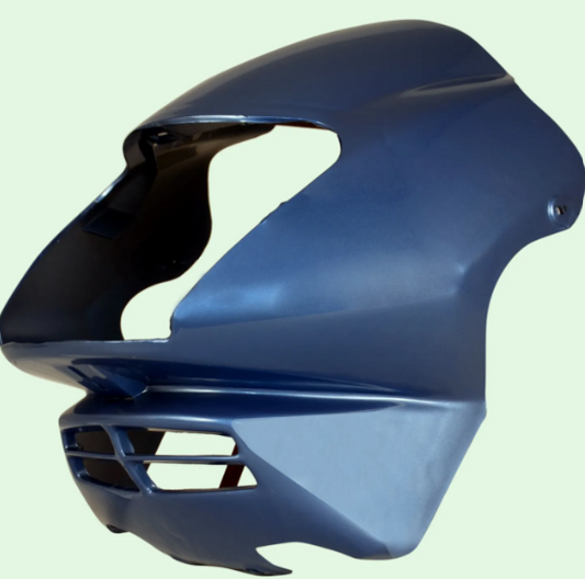Head Light Visor/mask for Lml Freedom (Blue)-ABK