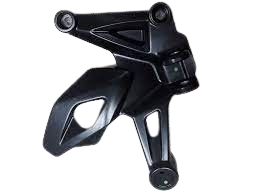 front step holder stain black right side for BAJAJ PULSAR NS 125-bajaj
