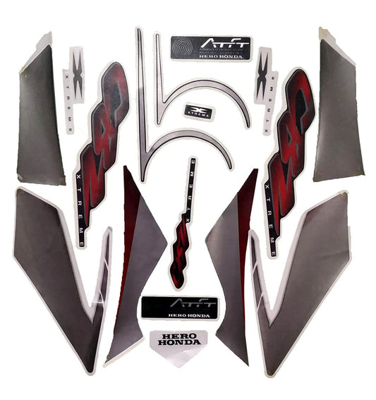 Sticker Kit [2008 to 2011]  for Hero CBZ Xtreme Type 2-First Quality