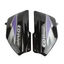 Side Panel  Black Blue Colour for Hero CD Deluxe / HF Deluxe-Sai Company