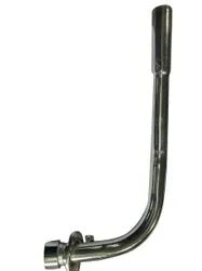 Silencer Semi Pipe/ Bend Pipe for Hero CD Deluxe / HF Deluxe-First Quality 
