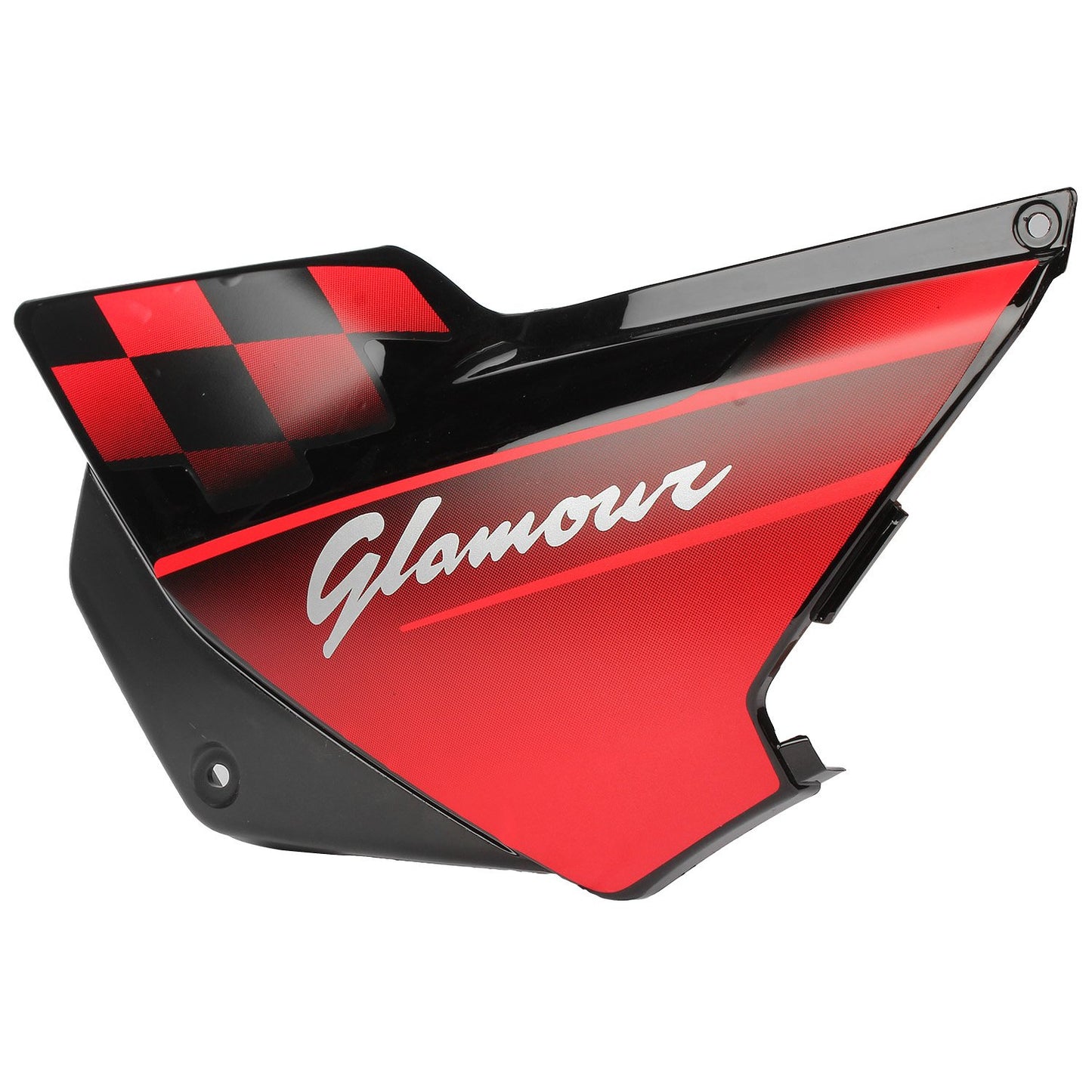 Side Panel-Red And Black Colour for Hero Glamour Type 2-Sai Company