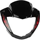 Visor Visor Black Colour Red Sticker for Hero Glamour Type 2-Sai Company