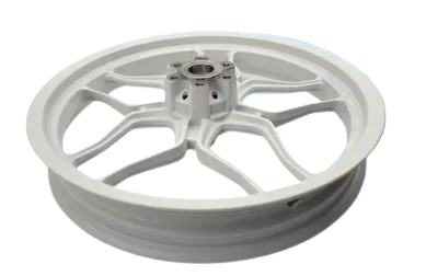 Alloy wheel Front Satin urban White(2021-2023) for BAJAJ PULSAR NS 200-bajaj