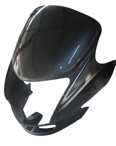 Head Light Visor/mask for honda Dream Yuga N/m (Grey)-HONDA