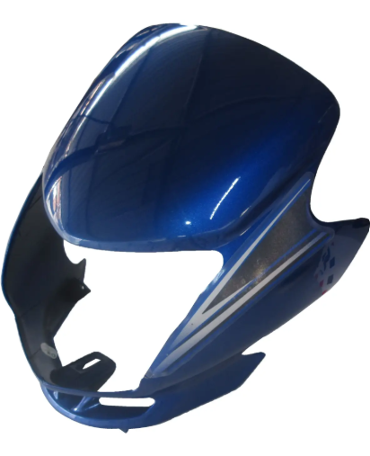Head Light Visor/mask for honda Dream Yuga N/m (Blue)-HONDA