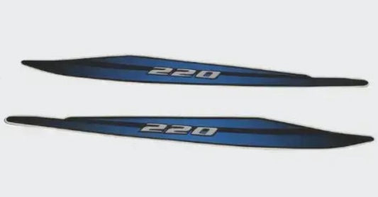 Sticker Tail Panel for Bajaj PULSAR 220 UG4 2010-2017-BAJAJ