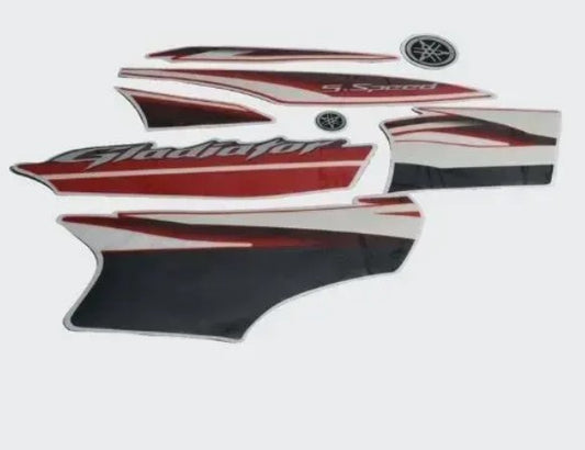 Sticker Set for  Gladiator [Red Tank]-YAMAHA
