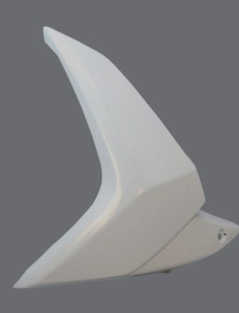 Tank Side Cover/panel Set (lh+rh) for honda Twister (White)-GENUINE