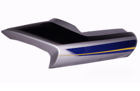 Tail Panel/seat Cowl for hero Super Splendor( Silver blue Stk)-GENUINE