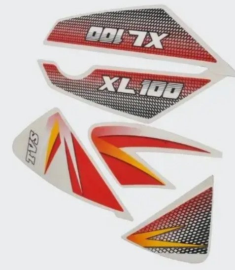 sticker kit for Tvs Xl 100 -ABK