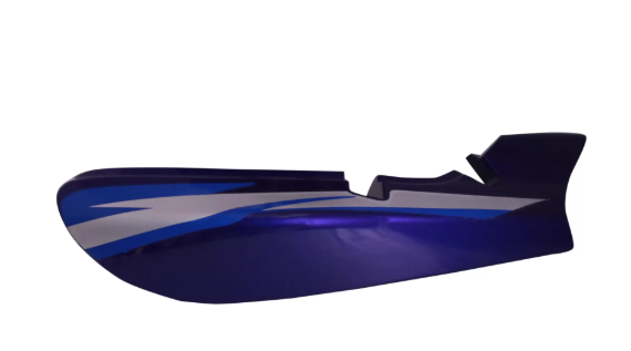 Tail Panel/seat Cowl for tvs Victor Gl (blue)-GENUNIE