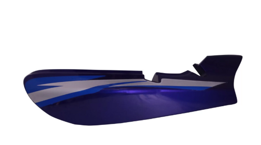 Tail Panel/seat Cowl for tvs Victor Gl (blue)-GENUNIE
