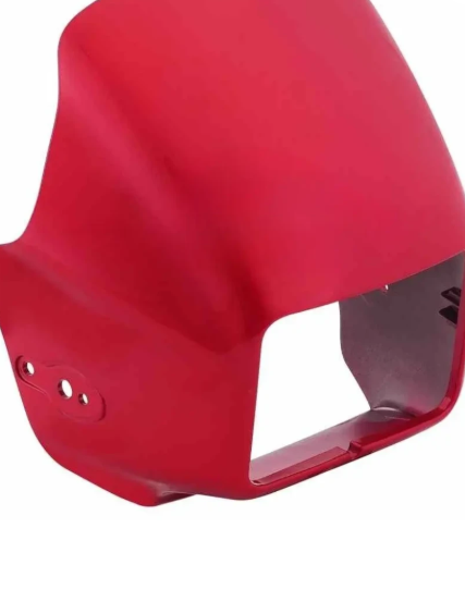 Head Light Visor/mask for hero Splendor (Red)-HERO