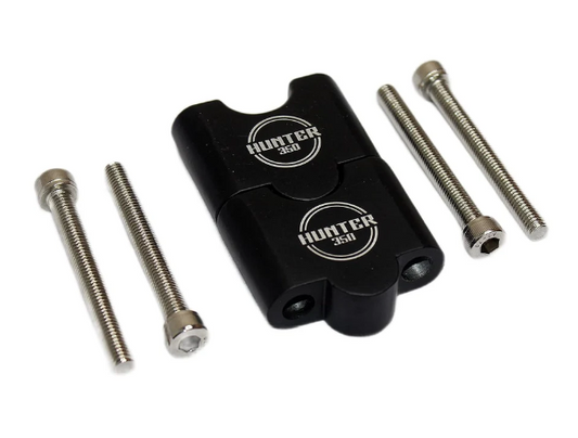 Handlebar Riser /Handlebar Height Riser  Clamps for Royal Enfield Hunter 350-ABK