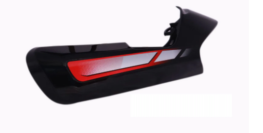 Tail Panel/seat Cowl for hero Hf Deluxe( Ibs) Black red Stk-GENUINE