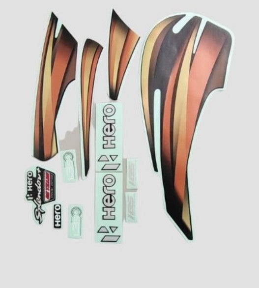Sticker Set for  SPLENDOR PLUS-HERO
