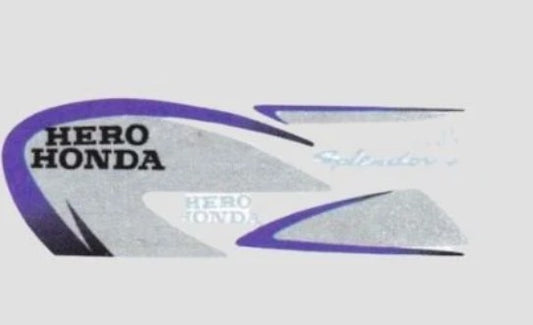 Sticker Set for Splendor Plus  (BS6) -HERO