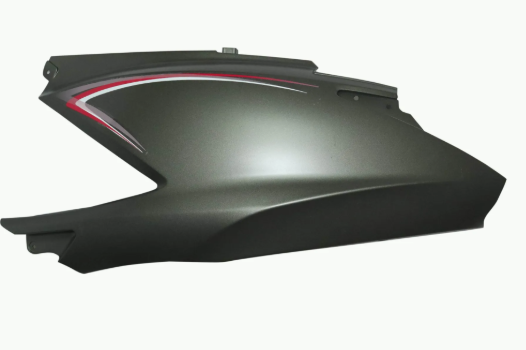 Side Panel/cover for hero Pleasure N/m (Grey With Sticker)-GENUINE