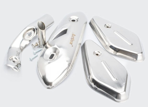 Silencer Patra +Hub Cover for Activa 3G  (NAQ0776)-HONDA
