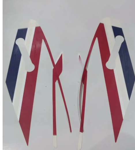 Sticker Kit for yamaha Rx100 (tank Color- Silver)-YAMAHA