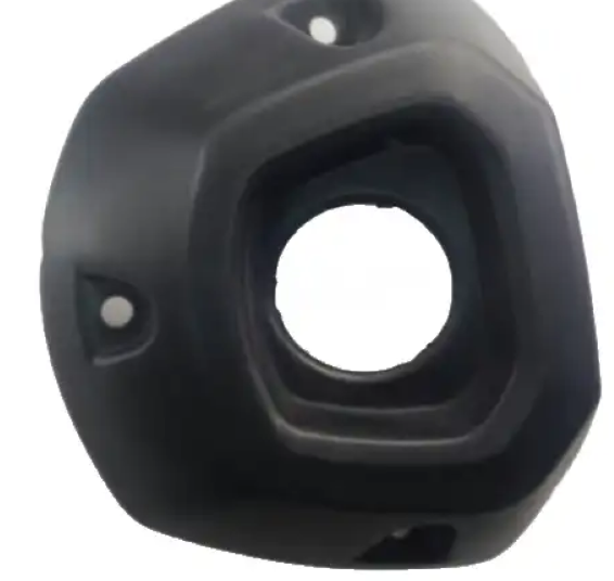 Silencer End Cap (black)  for yamaha fzs -GENUINE