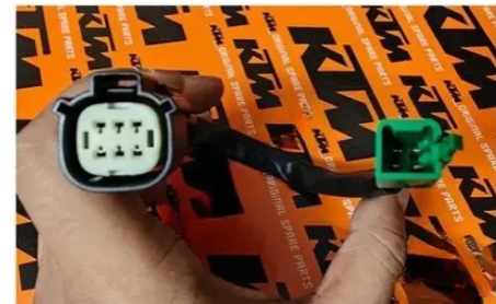 Plug And Play Socket For Led Headlight Assembly  for Ktm Duke 250-ABK
