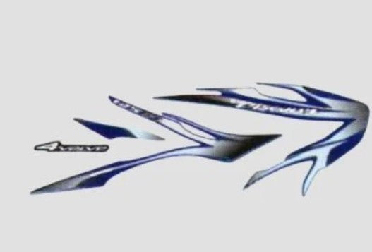 Sticker Set for [Black Tank-Blue] BAJAJ DISCOVER 125 ST-BAJAJ